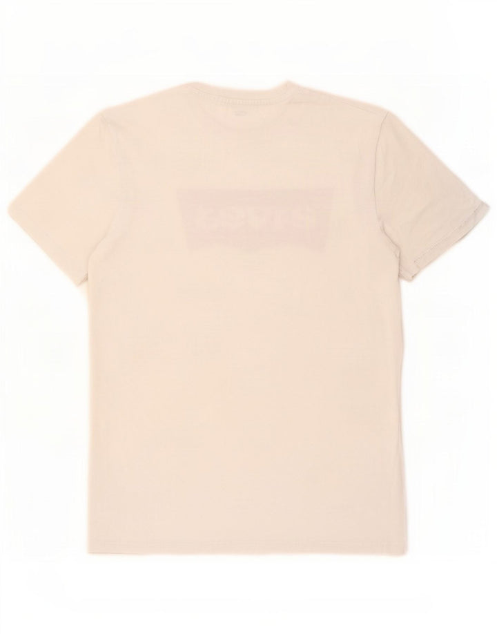 Levi's Herre grafisk T-shirt top lille hvid