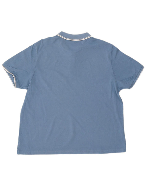 Ben Sherman herre poloshirt XL blå bomuld