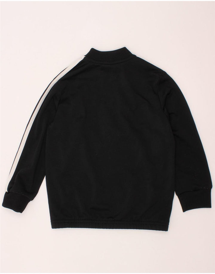 ADIDAS Træningsdragt til drenge Topjakke 4-5 år Sort Colourblock Polyester