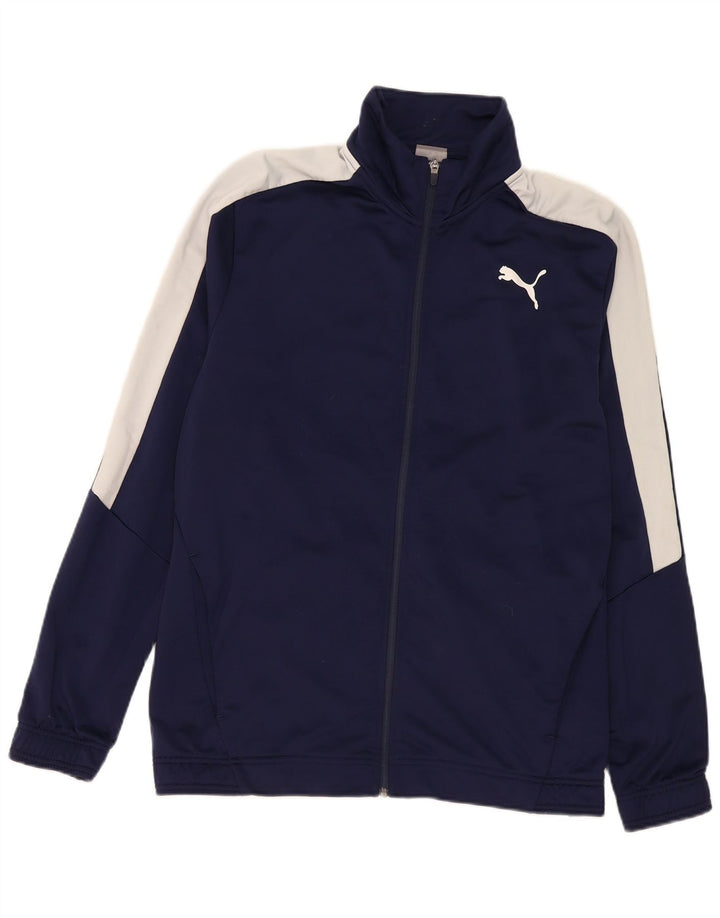Puma Træningsdragt Topjakke til mænd 2XL Navy Blue Colourblock