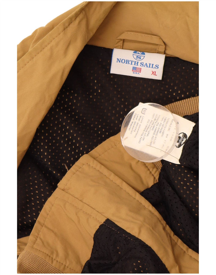 North Sails Herre Bomber Jacket UK 42 XL Beige Polyamid