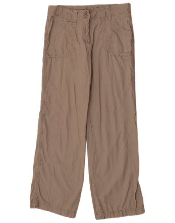 Marks & Spencer Lige fritidsbukser til kvinder UK 12 Medium W30 L30 Beige