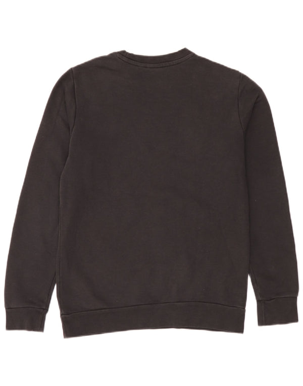 Adidas Boys Graphic Sweatshirt Jumper 13-14 år Sort Bomuld