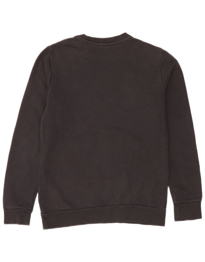 Adidas Boys Graphic Sweatshirt Jumper 13-14 år Sort Bomuld
