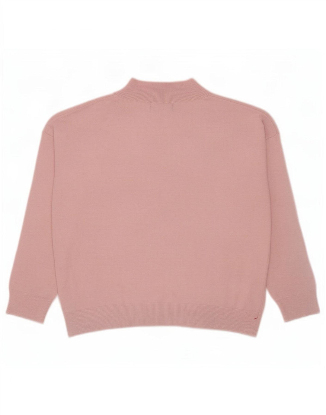 Marks & Spencer Dame Oversized V-hals sweater UK 14 Medium Pink