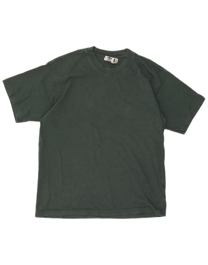 Adidas herre T-shirt top mellemgrøn bomuld