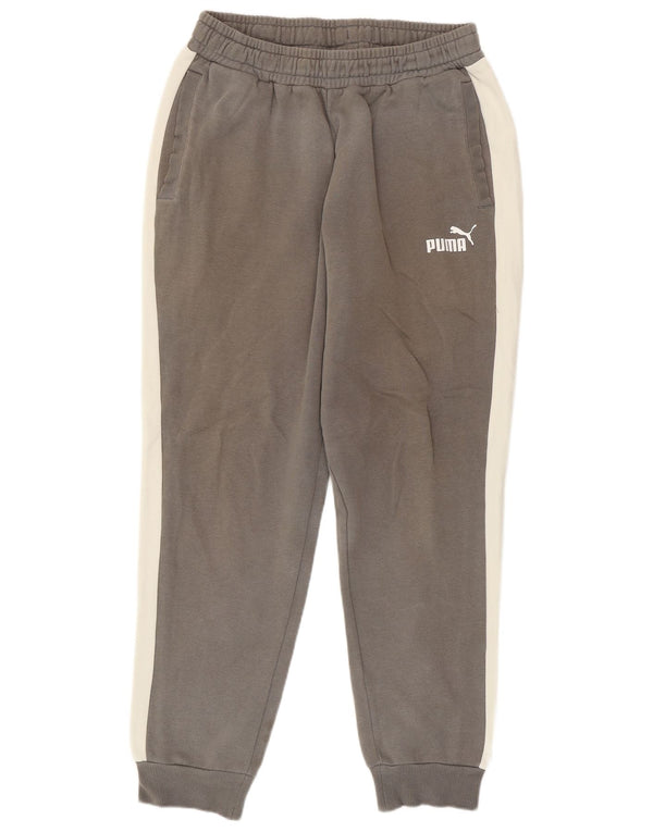 Puma Træningsdragt til mænd Joggers Medium Grå Colourblock Bomuld