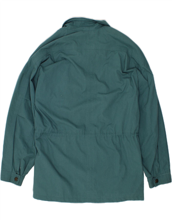 YORN Mens Utility Jacket UK 42 XL Blue Polyester Vintage Yorn and Second-Hand Yorn from Messina Hembry 