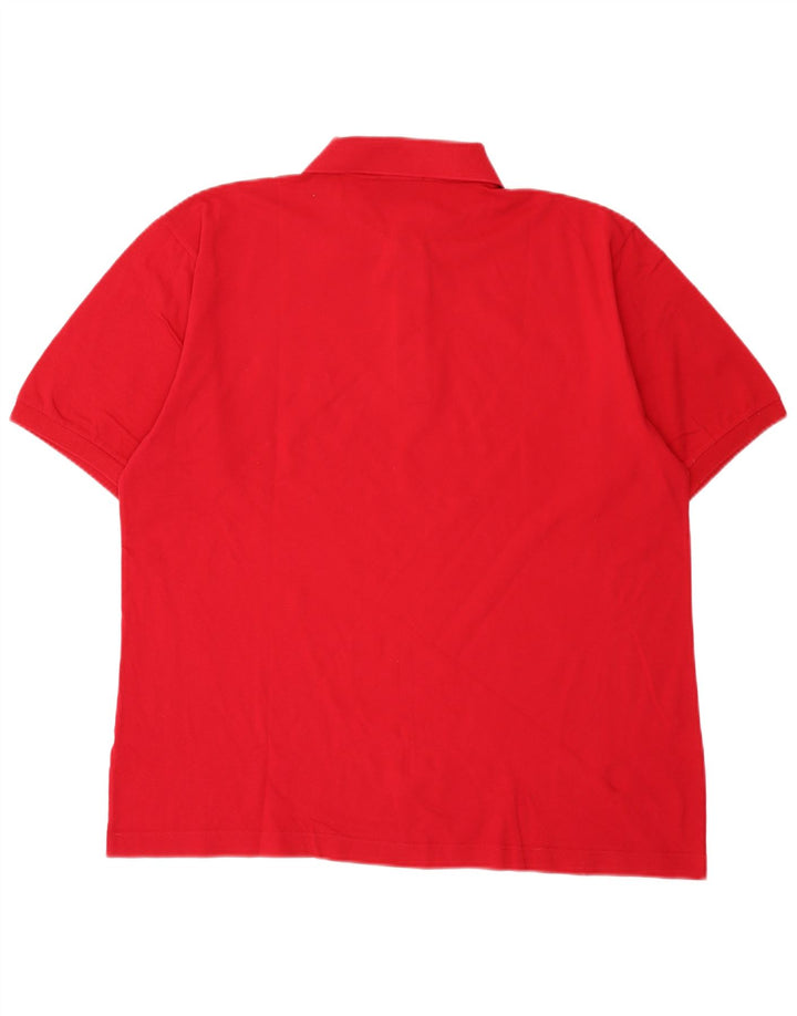 Sergio Tacchini herre poloskjorte stor rød