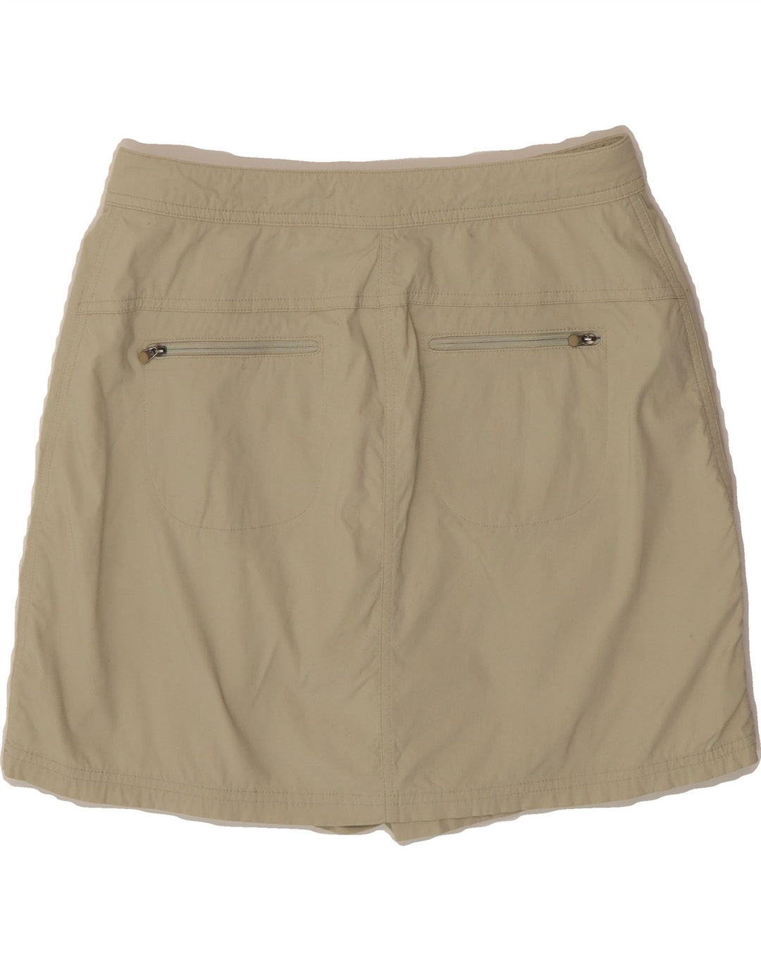 L.L.BEAN Womens Skort US 6 Medium W30  Grey Nylon Vintage L.L.Bean and Second-Hand L.L.Bean from Messina Hembry 