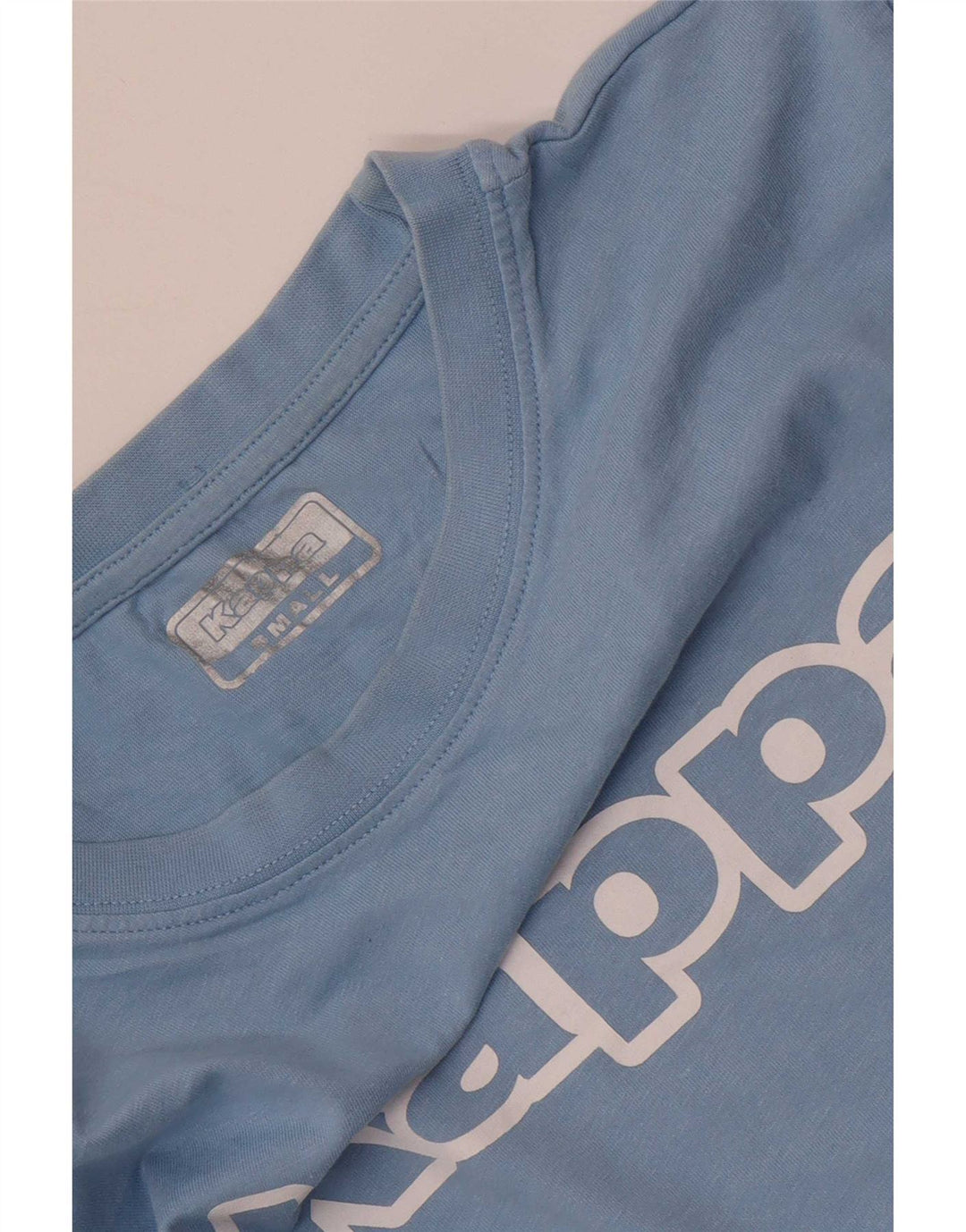 Kappa Herre grafisk T-shirt Top Lille Blå