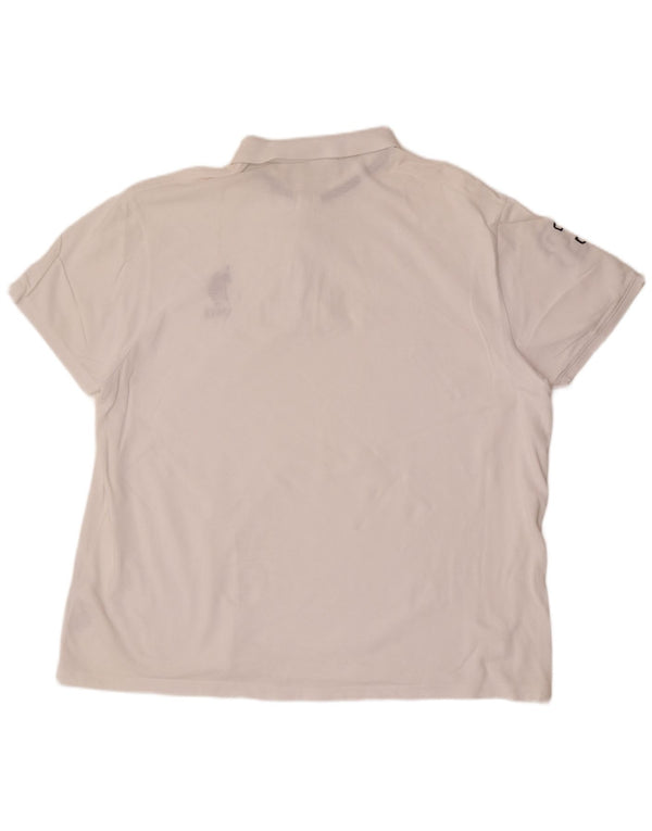 U.S. Polo Assn. Herre grafisk skjorte 3XL hvid bomuld