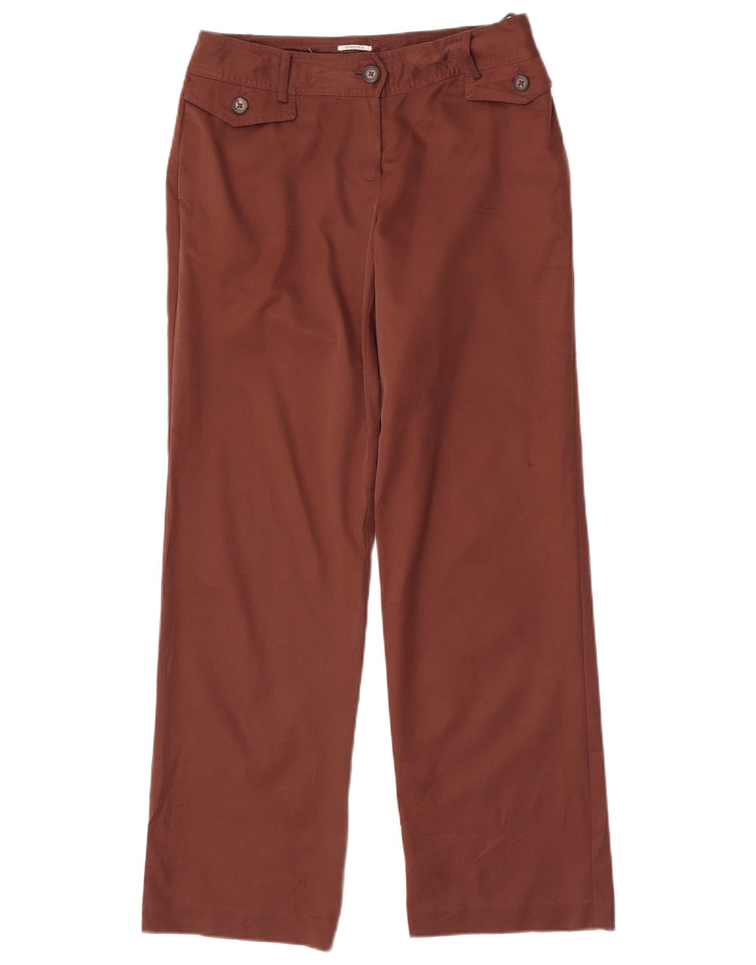IZOD Lige Casual Bukser til kvinder US 4 Small W30 L31 Brun Polyester