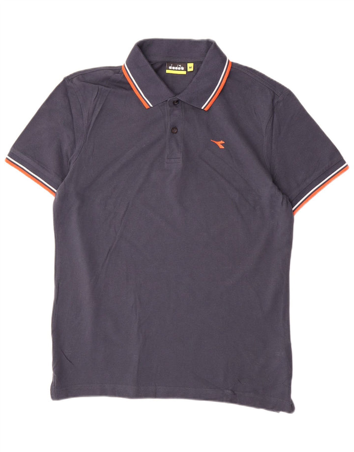 Diadora herre poloshirt Medium marineblå bomuld