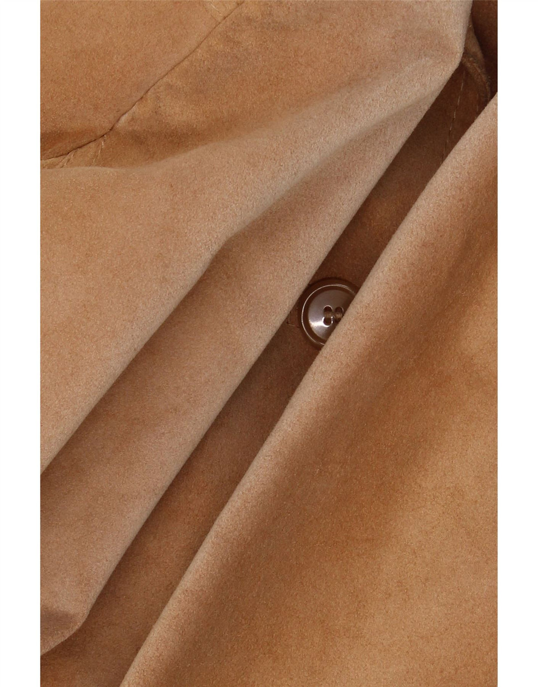 Barone Dame Ruskindsjakke UK 10 Small Beige Læder