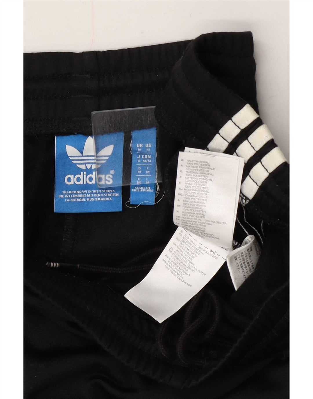 Adidas Træningsdragtsbukser til mænd Medium Sort Polyester