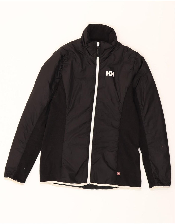 Helly Hansen Polstret Damejakke UK 10 Small Black Colourblock Polyester
