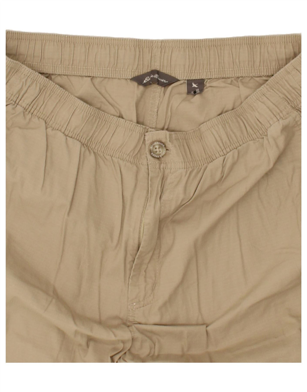 EDDIE BAUER Mens Chino Shorts XL W38 Beige Cotton Vintage Eddie Bauer and Second-Hand Eddie Bauer from Messina Hembry 