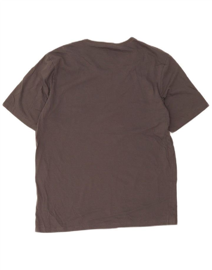 Hugo Boss Herre T-Shirt Top 2XL Grå Bomuld