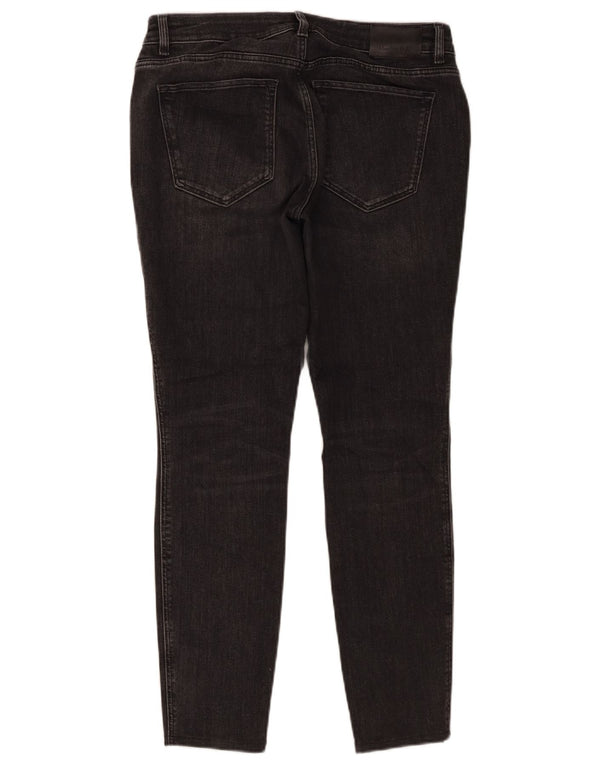 Massimo Dutti Dame Mid Rise Skinny Jeans EU 38 Small W28 L27 Grå Bomuld