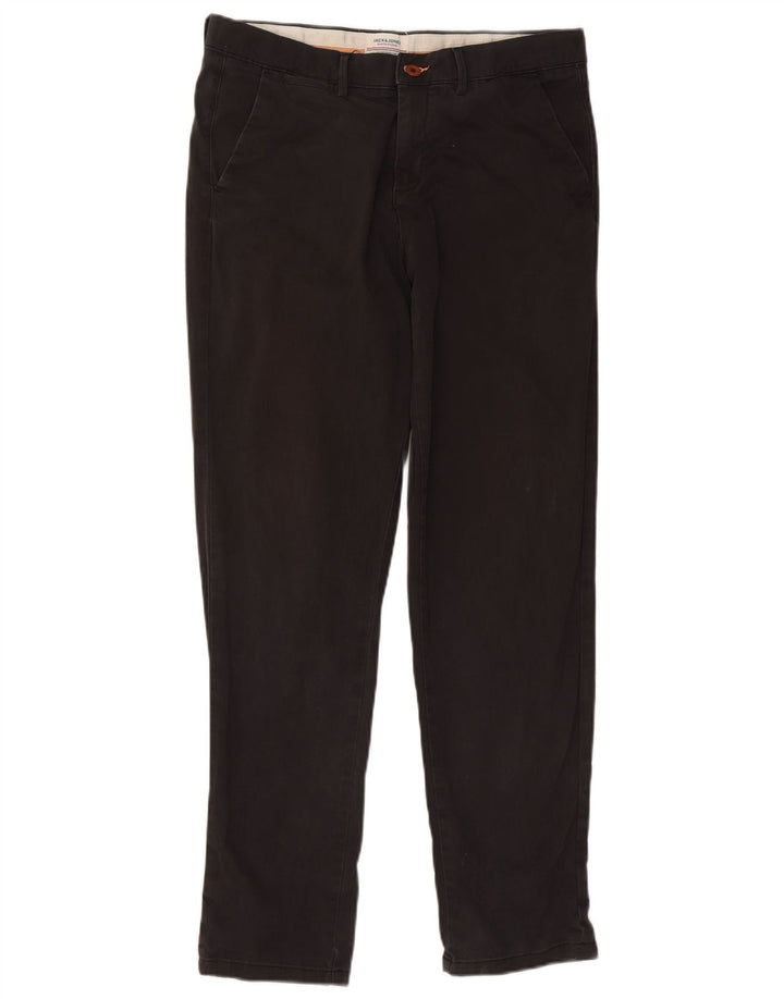Jack & Jones Herre Slim Chino Bukser W34 L31 Sort