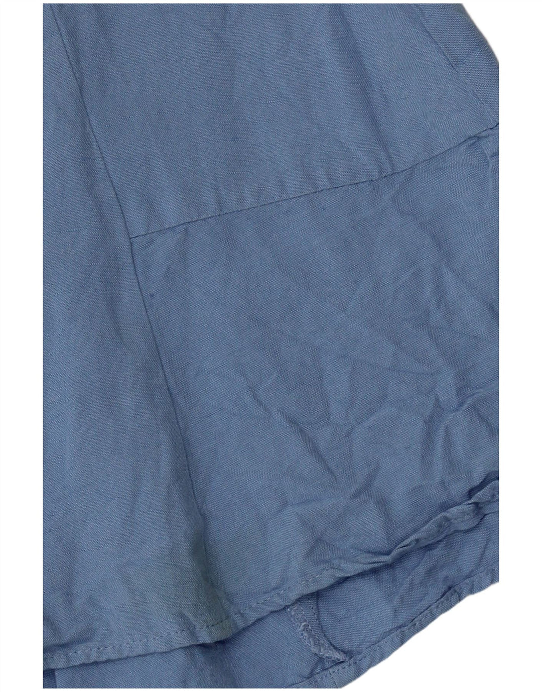 Zara Dame Playsuit UK 12 Medium Blue Viscose
