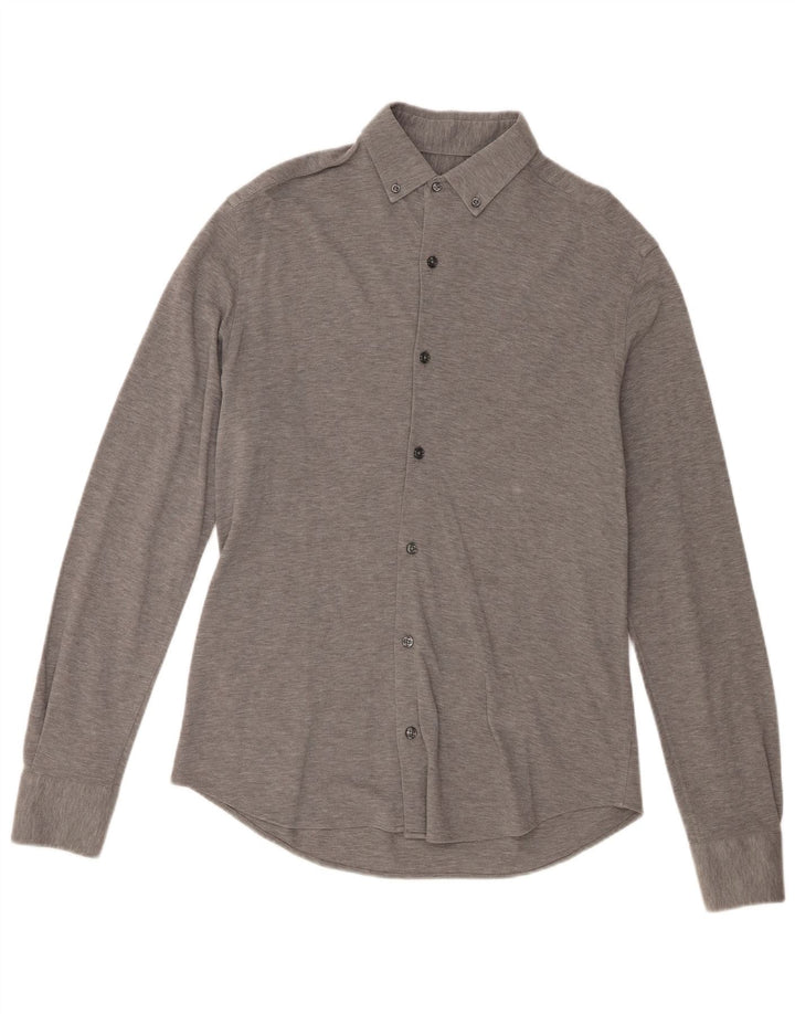 Massimo Dutti Herreskjorte Medium Grey Flecked