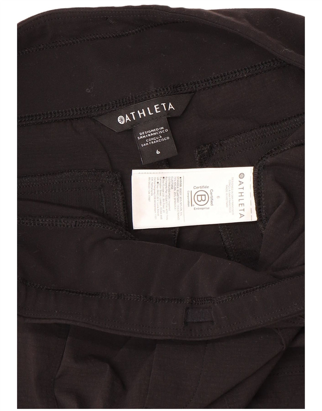 Athleta damesportsshorts US 6 medium sort nylon