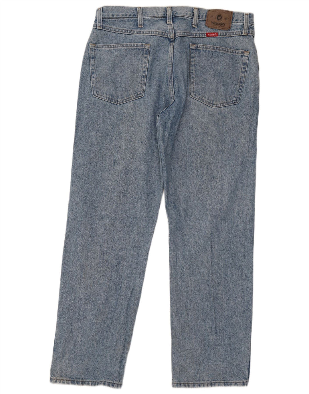 Wrangler Straight Jeans til mænd W36 L30 blå bomuld