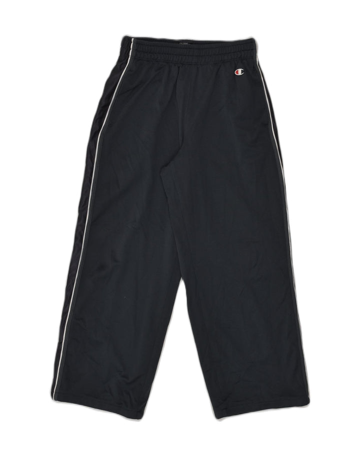 CHAMPION Boys Tracksuit Trousers 11-12 Years Grey Polyester | Vintage Champion | Thrift | Second-Hand Champion | Used Clothing | Messina Hembry 