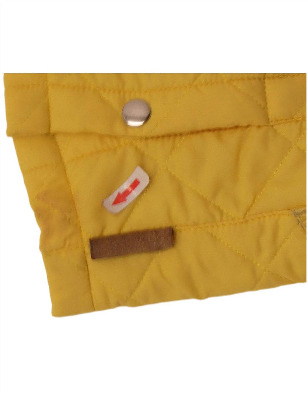Husky Dame Quiltet Jakke UK 12 Medium Gul Polyamid