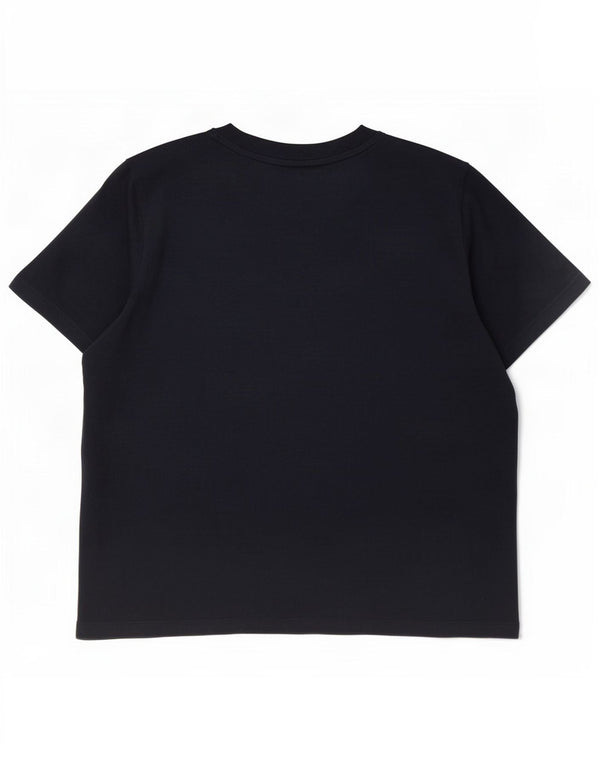 Superdry Womens Regular Graphic T-Shirt Top UK 16 Large Black Bomuld