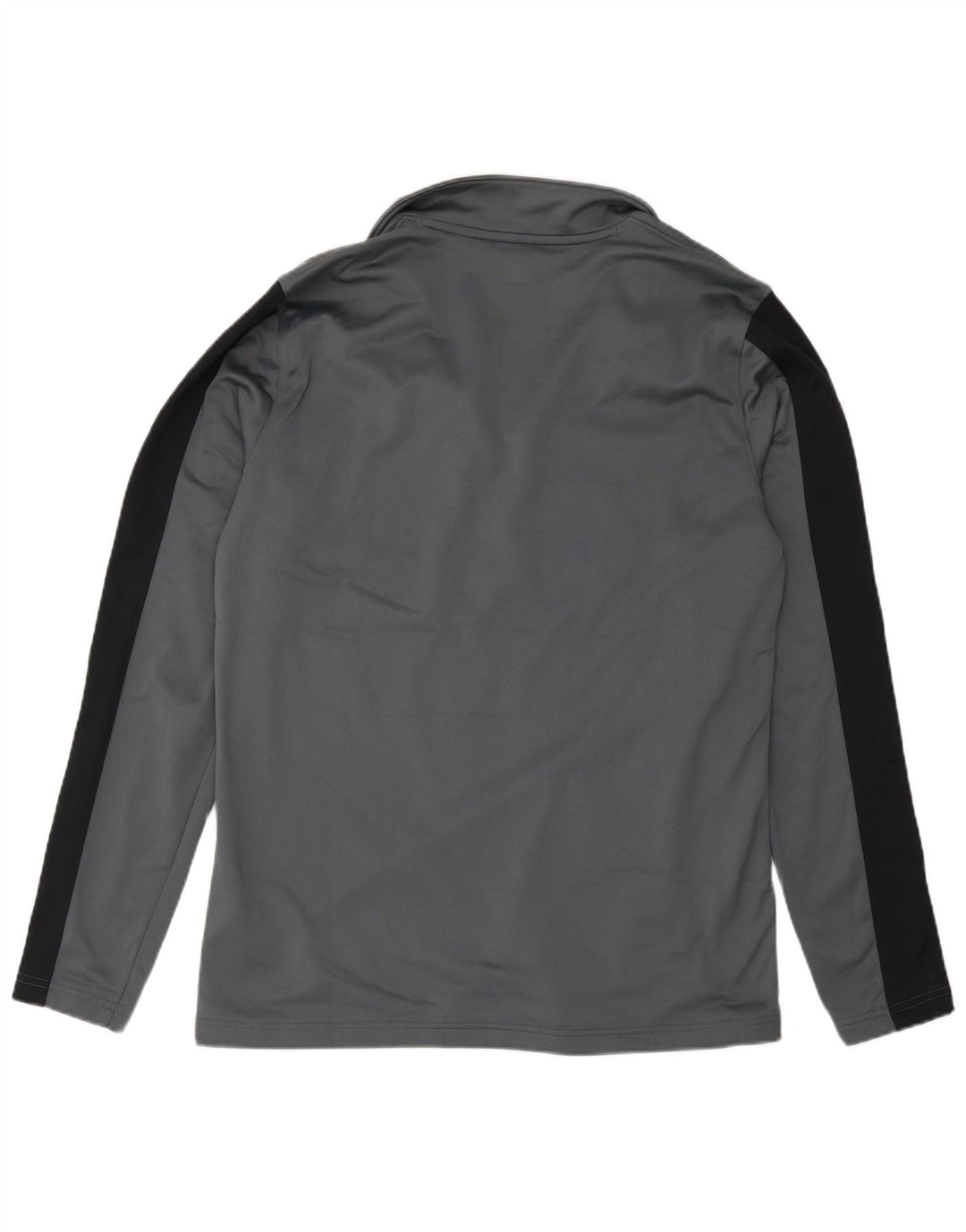 Under Armour Herre Zip Neck Pullover Træningsdragt Top Stor Grå Colourblock