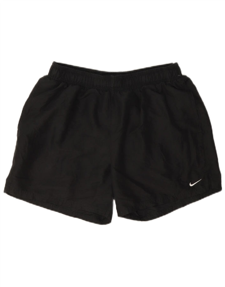 Nike sportsshorts til kvinder UK 14 medium sort polyester