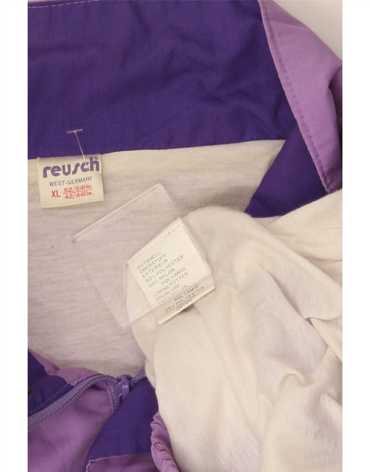 Reusch Herre grafisk hel træningsdragt XL Lilla polyester