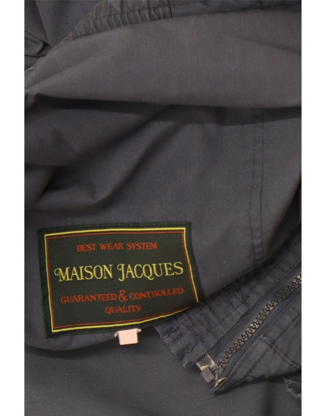Maison Jacques Herre Bomberjakke IT 52 XL Marineblå Polyester