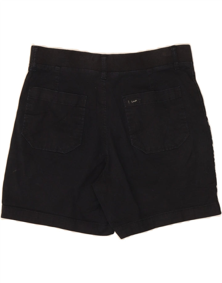 LEE Womens Cargo Shorts US 10 Large W30  Black Cotton Vintage Lee and Second-Hand Lee from Messina Hembry 