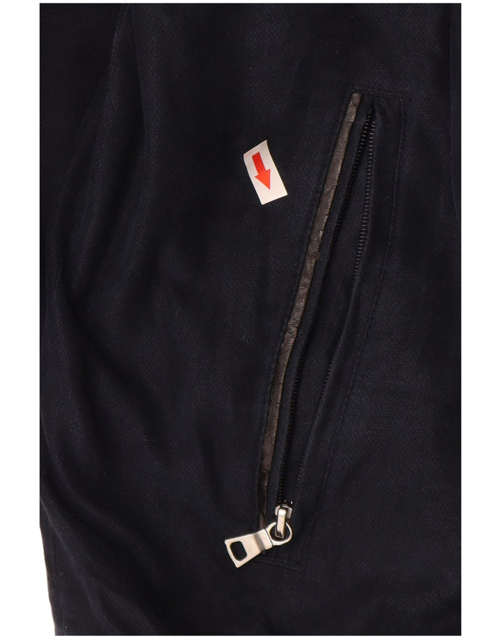 Vintage Bomberjakke til mænd UK 44 2XL Navy Blue