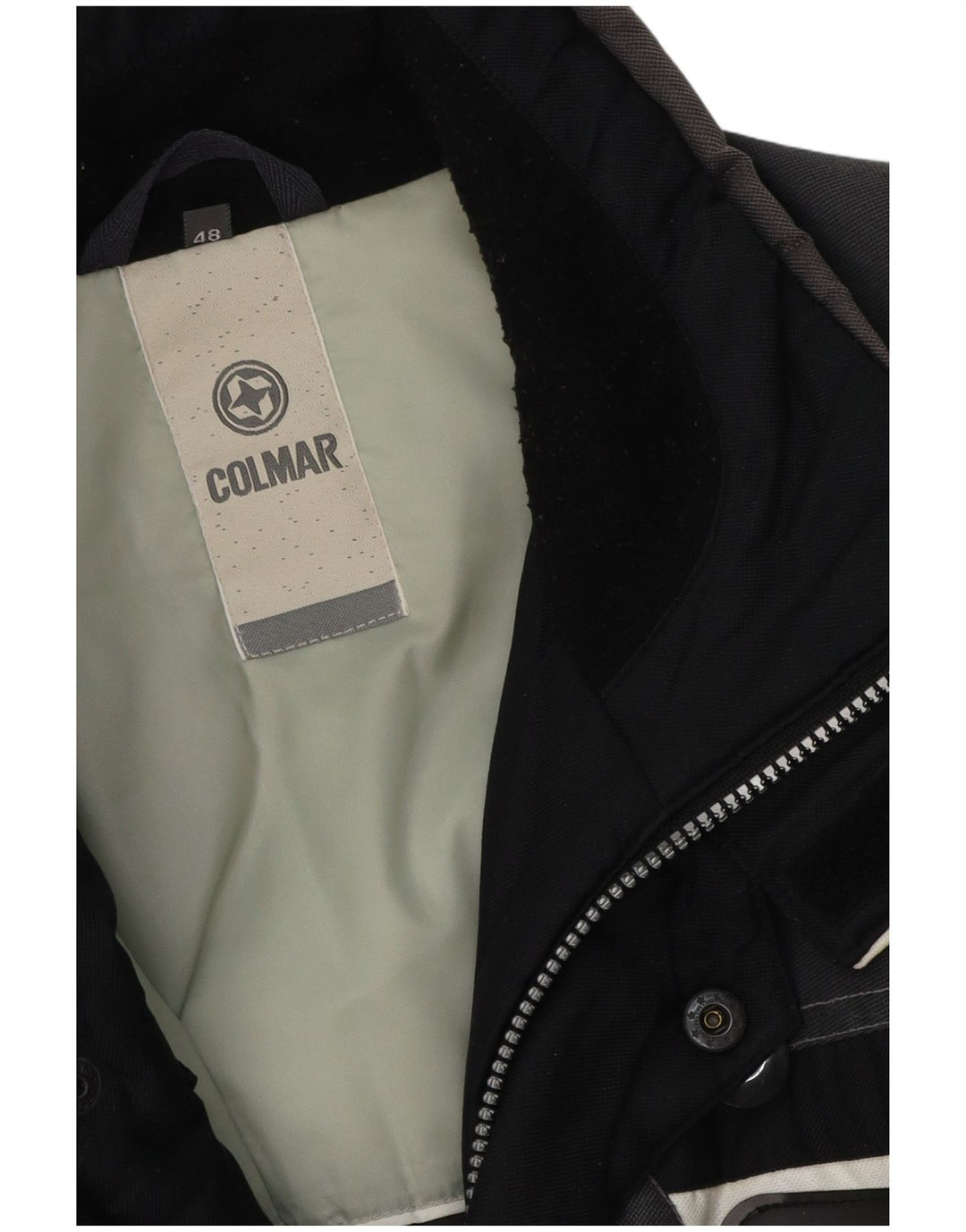 Colmar Herre Skijakke EU 48 Medium Sort Colourblock Polyester