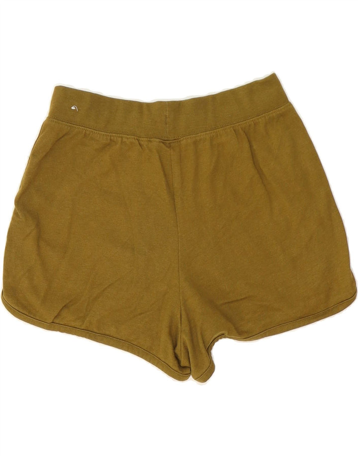 NIKE Womens Sport Shorts UK 6 XS Khaki Polyester Vintage Nike and Second-Hand Nike from Messina Hembry 