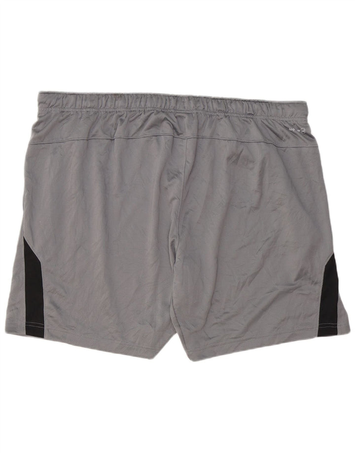 RUSSELL ATHLETIC Sportsshorts til mænd 3XL Grå Colourblock Polyester