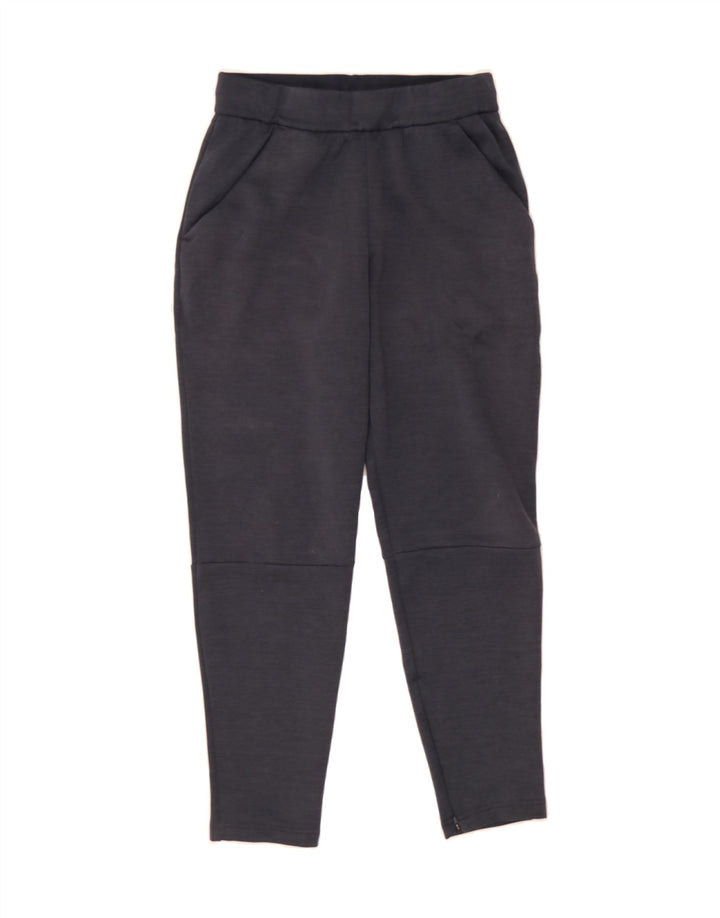 ADIDAS Womens Tracksuit Trousers UK 8 Small  Navy Blue Polyester Vintage Adidas and Second-Hand Adidas from Messina Hembry 
