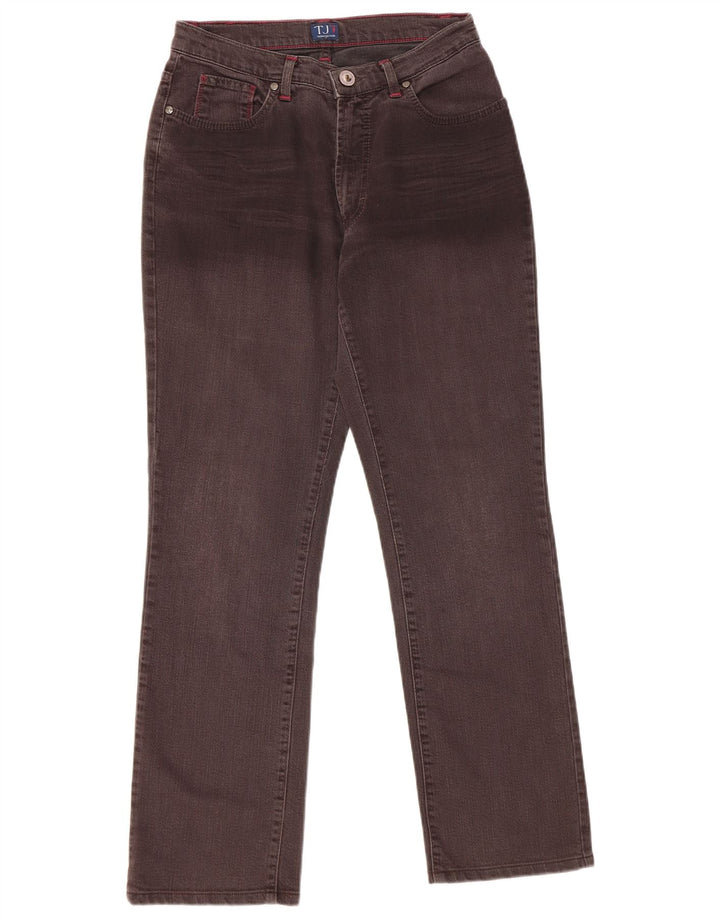 Trussardi lige jeans til kvinder W30 L29 brun bomuld