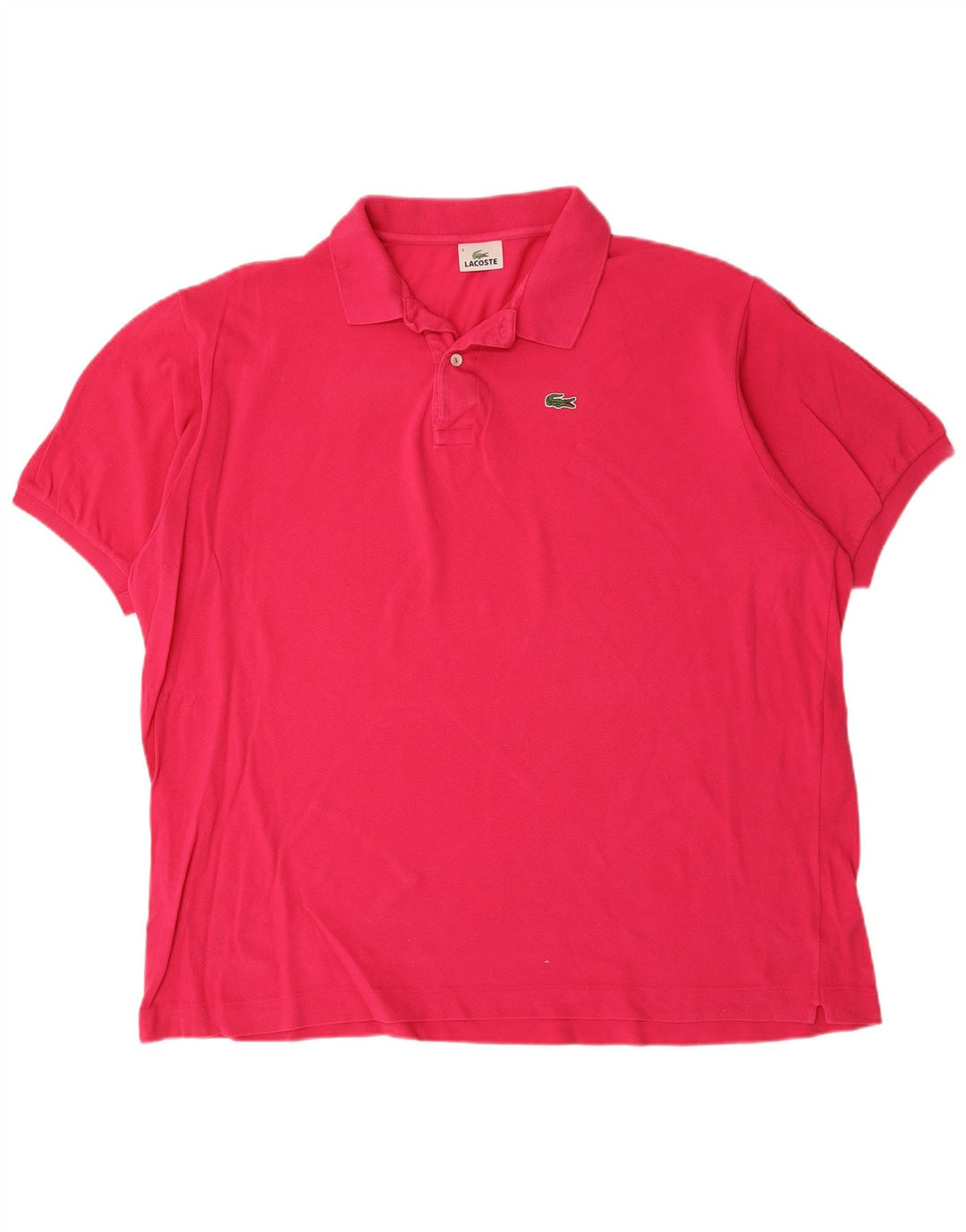 LACOSTE Poloshirt til mænd str. 9 5XL Pink Bomuld