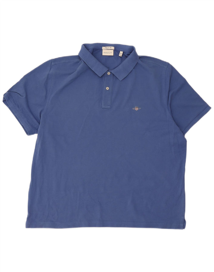 Gant Herre Regular Fit Polo Shirt 3XL Blå