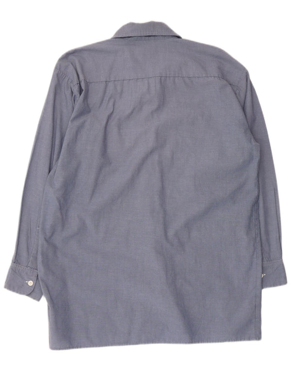DICKIES Herreskjorte Medium Blue Bomuld