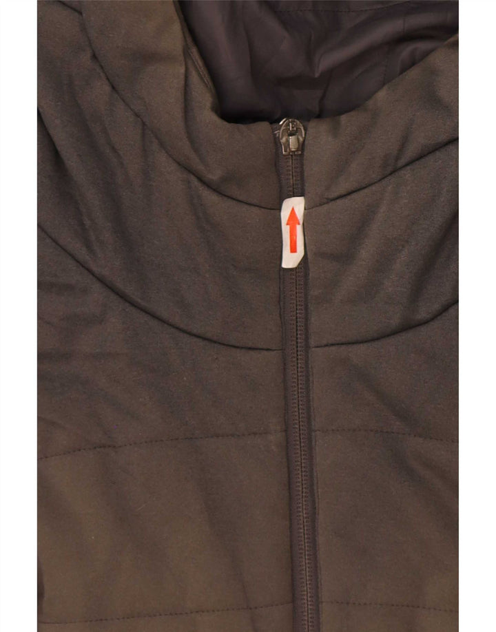 Berghaus Dame Hætte Polstret Frakke UK 14 Large Grå Polyester