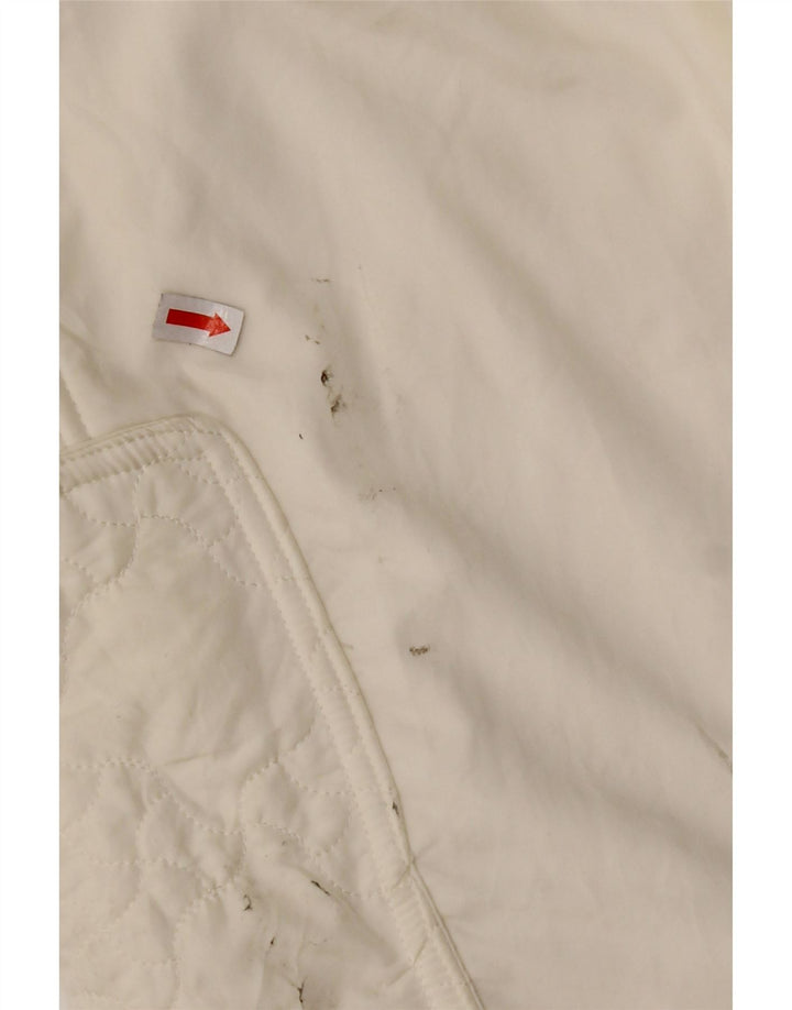 CHERVO Dame Ski Jumpsuit IT 42 Medium White Ternet polyamid