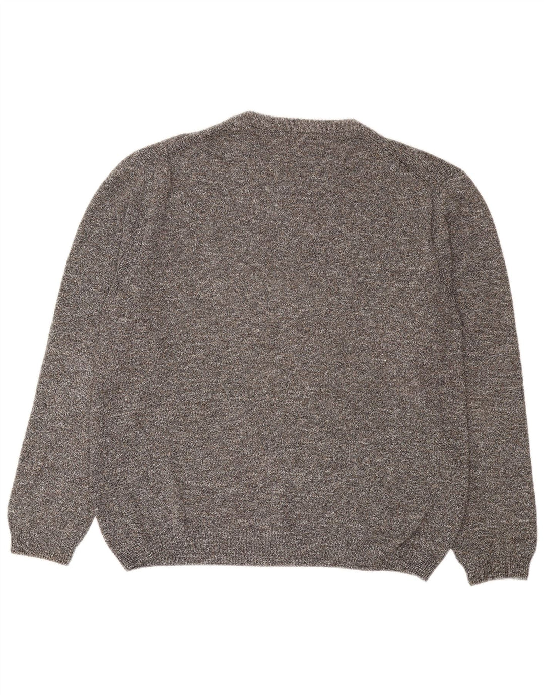 Paul Smith Herre sweater med rund hals XL Grå Flecked Bomuld
