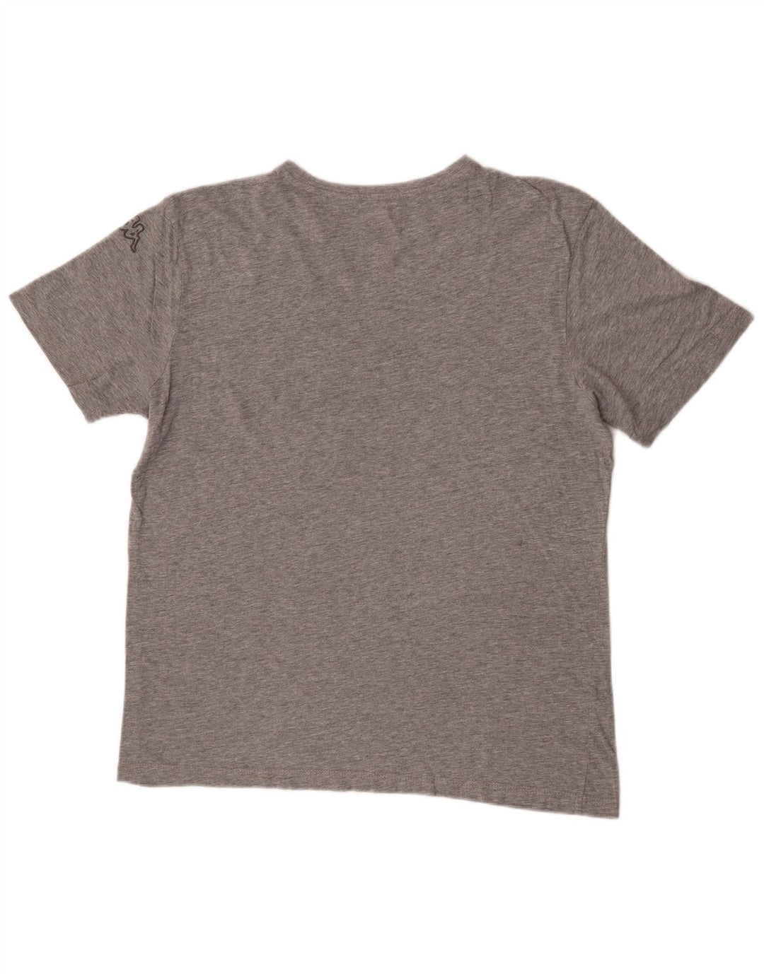 Kappa Herre Grafisk T-Shirt Top Stor Grå